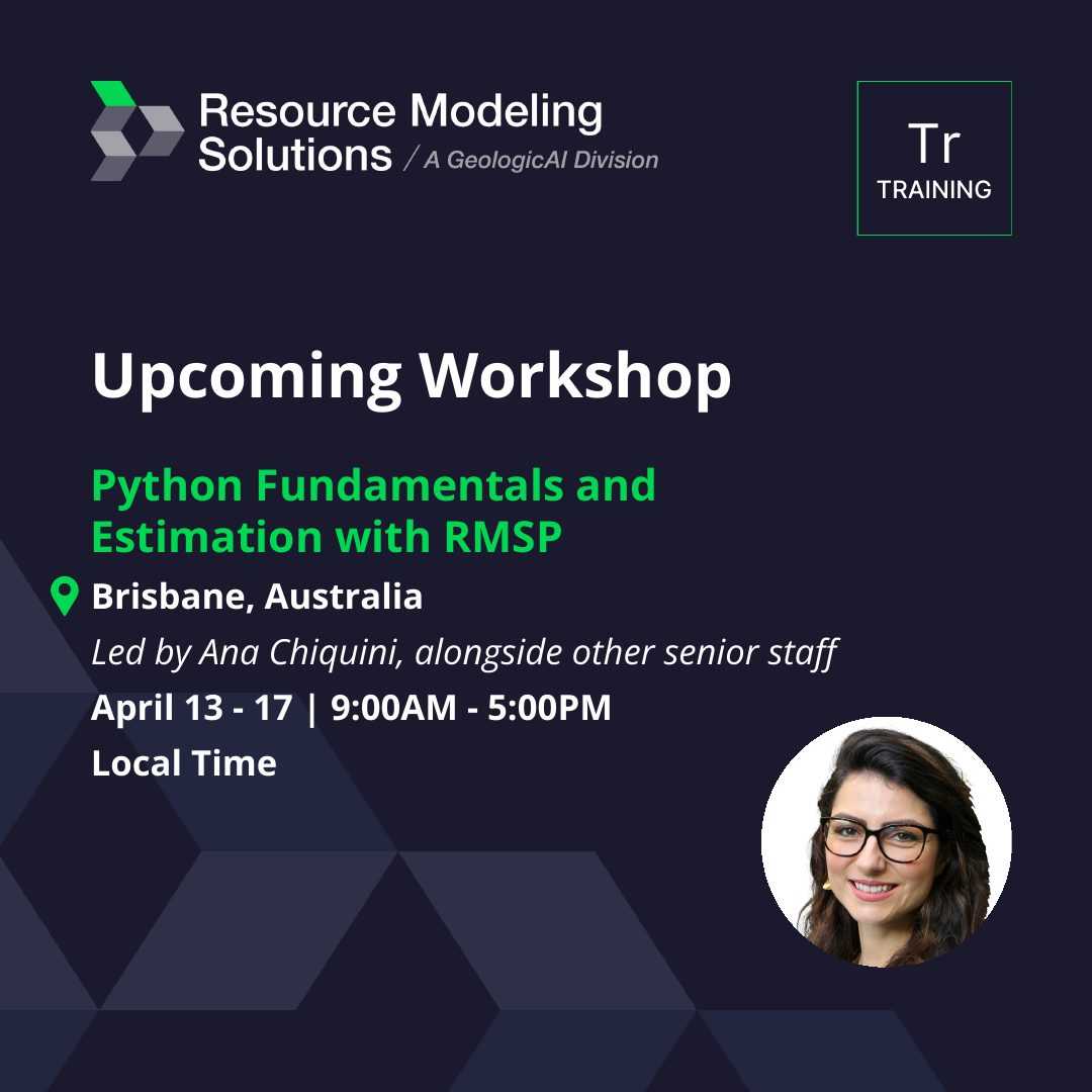 Python Fundamentals and Estimation with RMSP: Brisbane Workshop, image 1 of 1