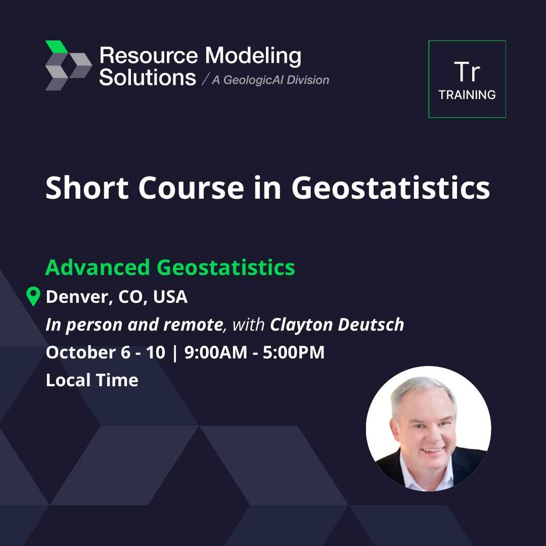 Advanced Geostatistics Course in Denver, image 1 of 1